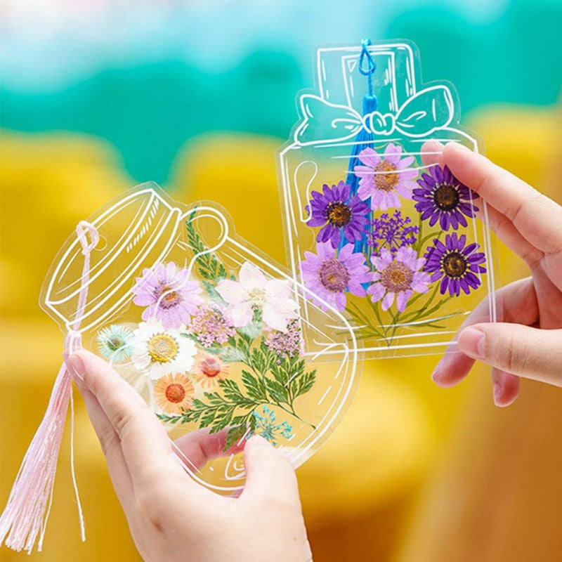 Blomster Bokmerke | 40 Stykker