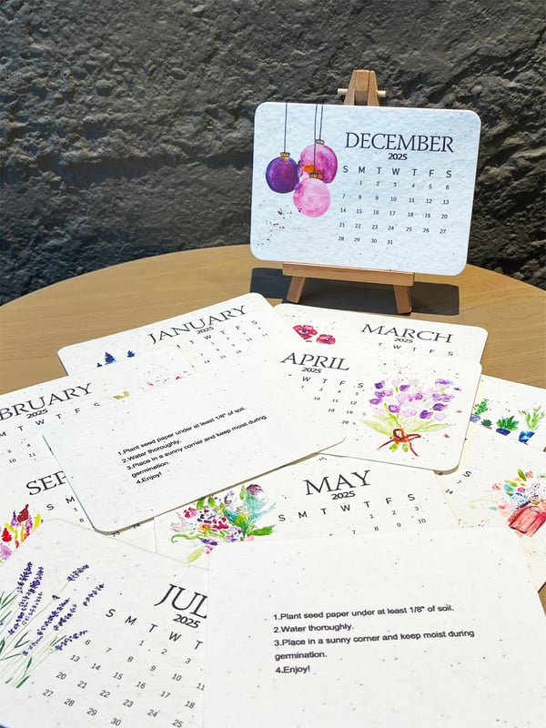 Plantebar Kalender 2025