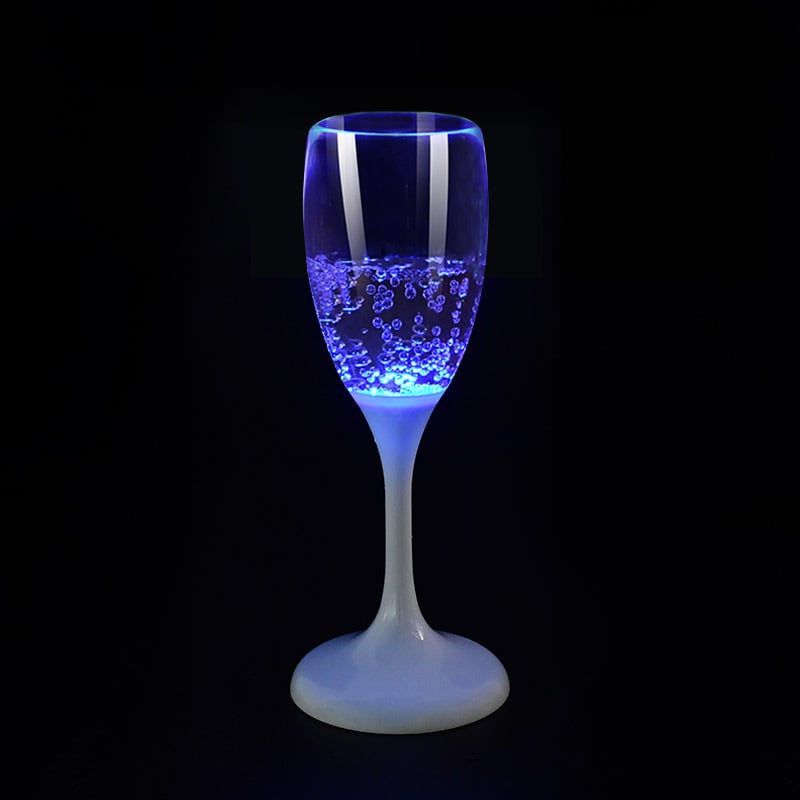 LED Champagneglass