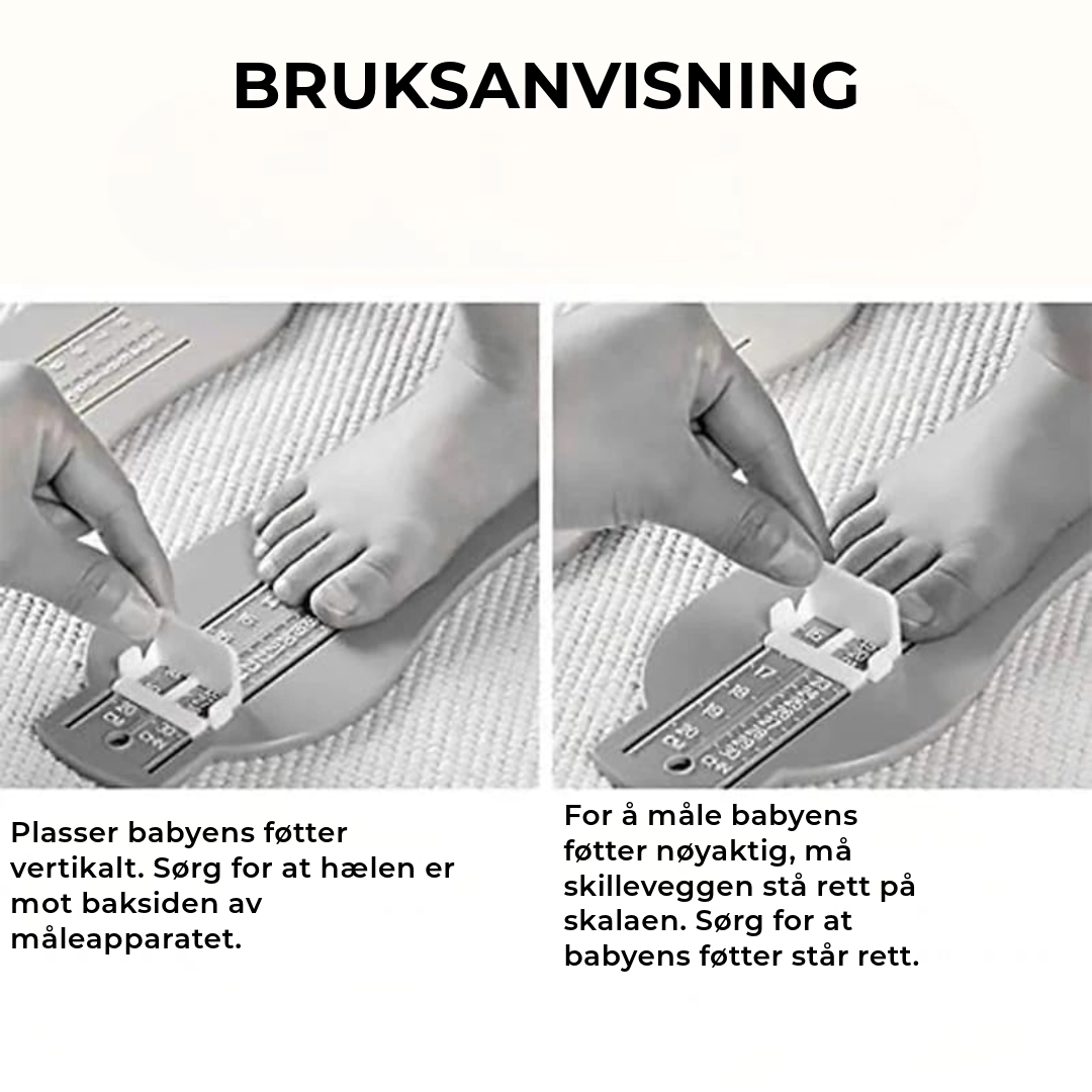 Baby Sko Størrelsesmålingsapparat