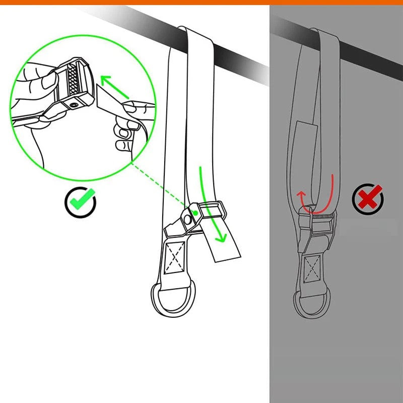 Støttende Fitnessbånd for Pull-Ups