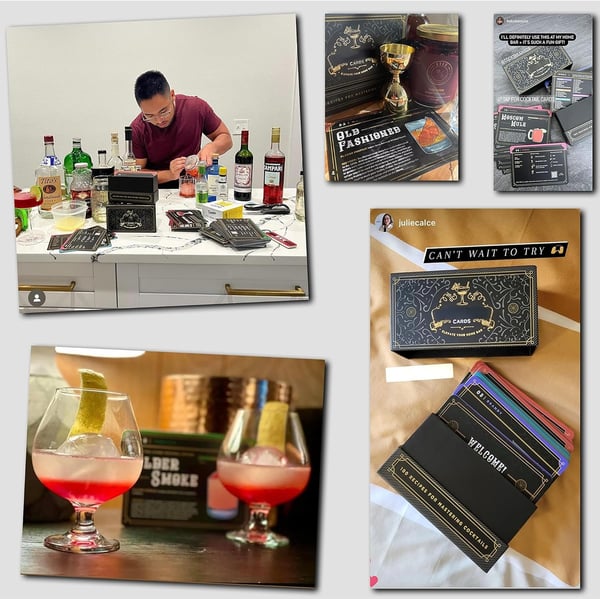 Cocktailkort | 100 Engelsk Oppskrifter