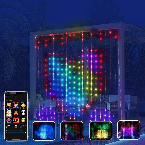 Smart LED-gardin