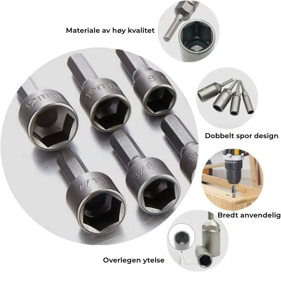 PowerNut™ | 14-Delers Sett