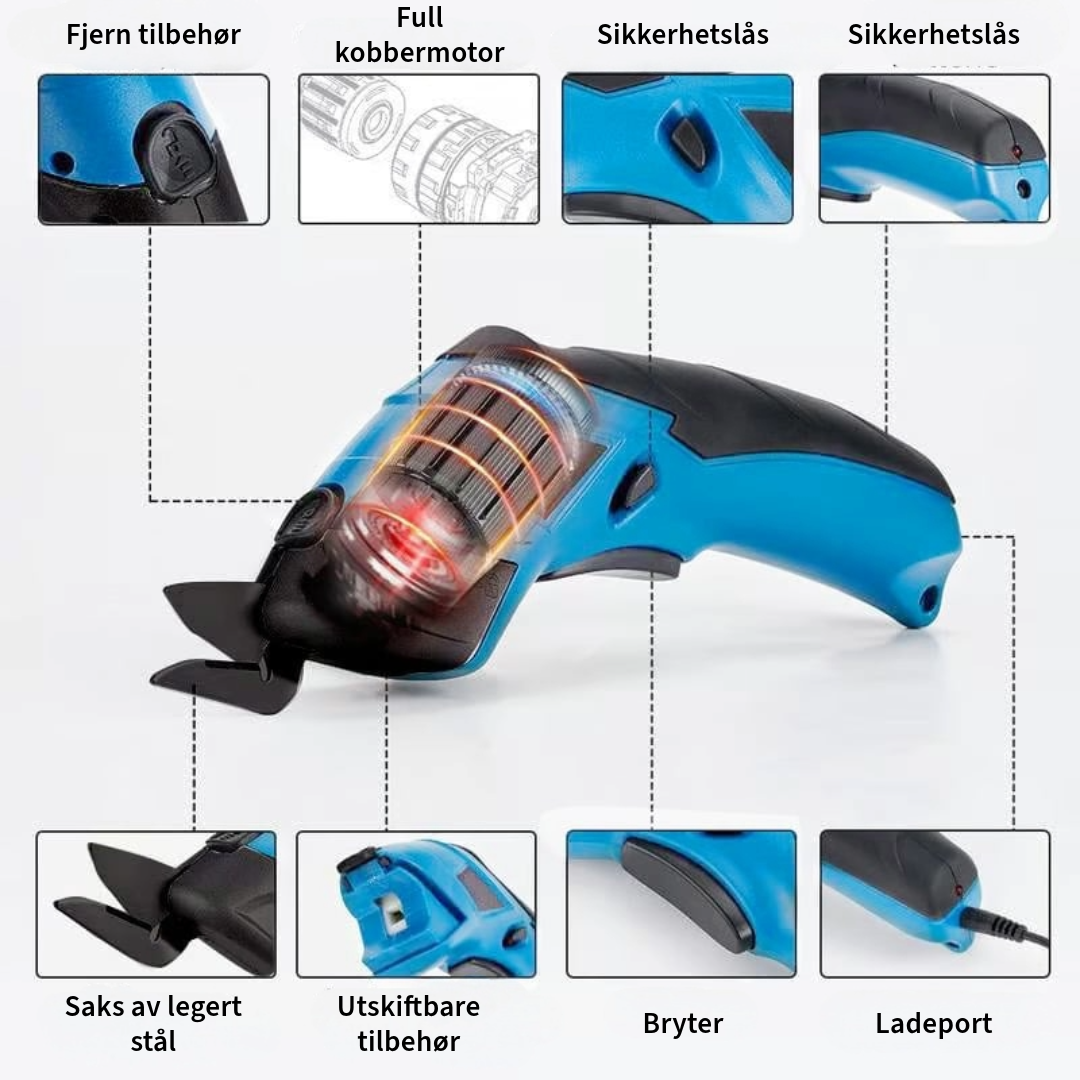 Multifunksjonelle Elektriske Sakser