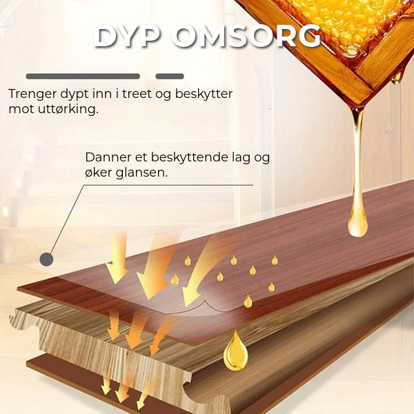 Naturlig Lakk laget av Bivoks