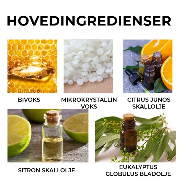 Naturlig Lakk laget av Bivoks