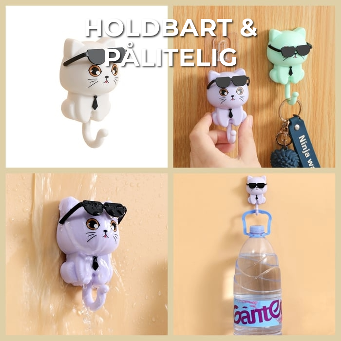 Solcelle Katt Nøkkelring