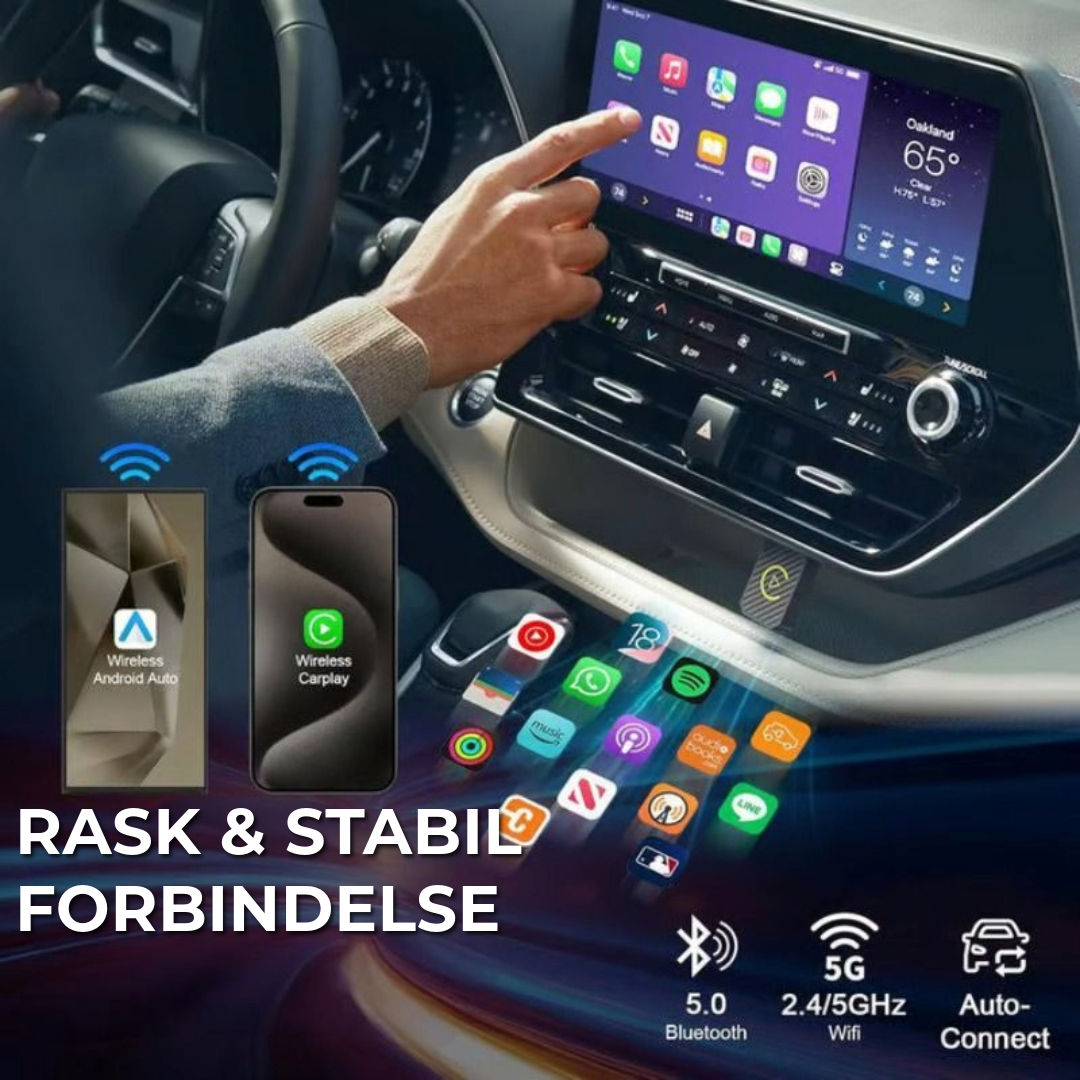 Mini Trådløs CarPlay-adapter
