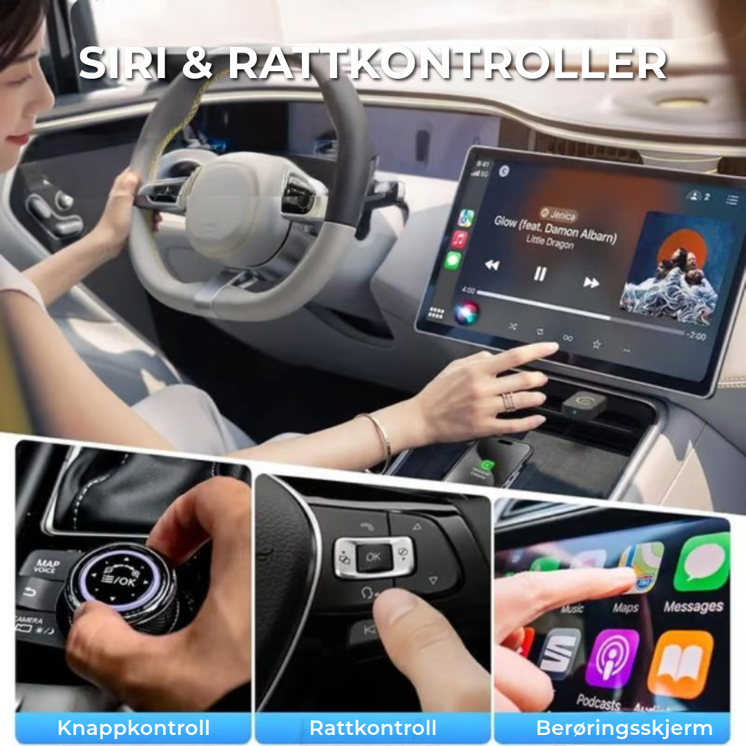 Mini Trådløs CarPlay-adapter