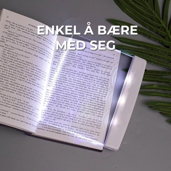 Innovativ boklampe
