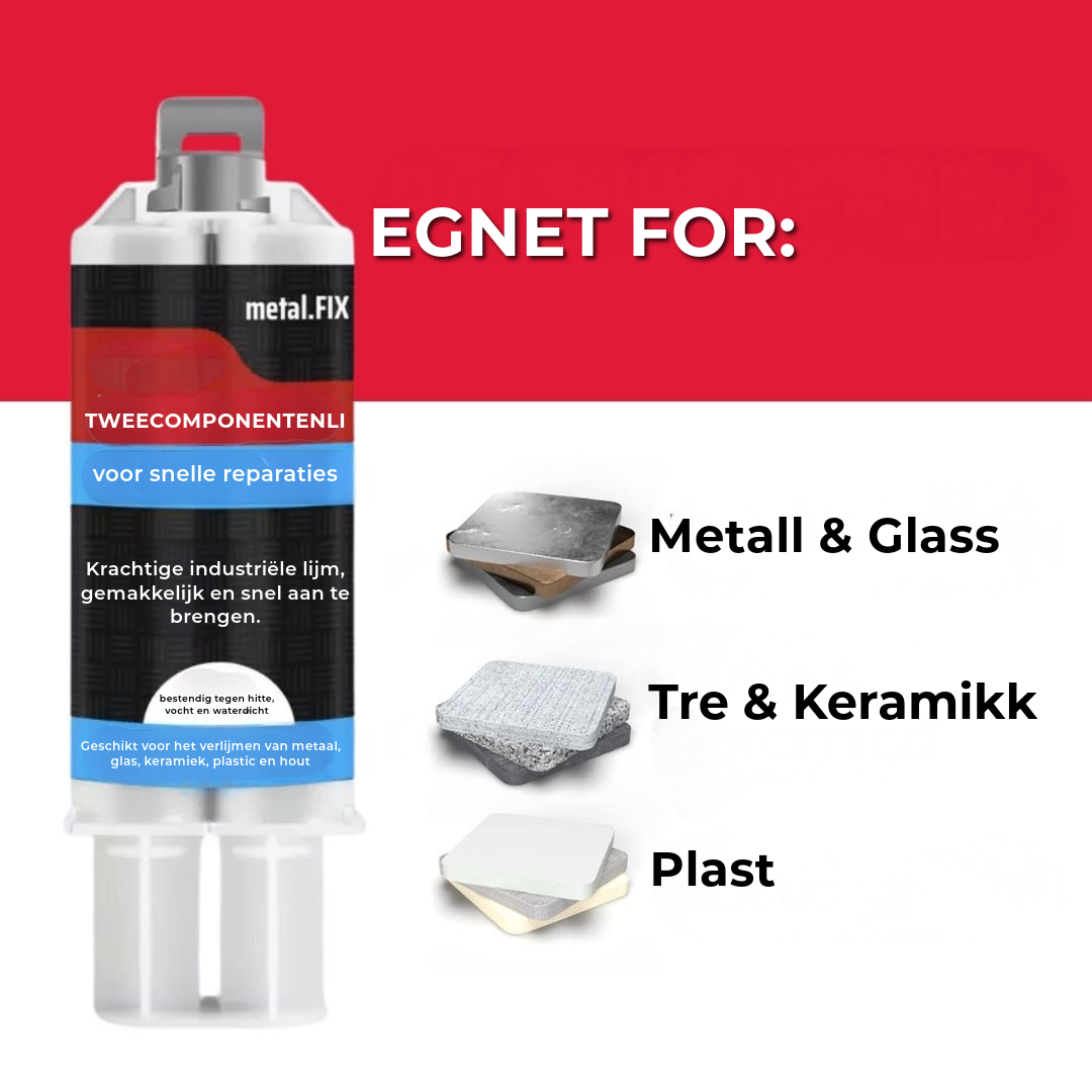 Profesjonelt Vannbestandig Metalllim