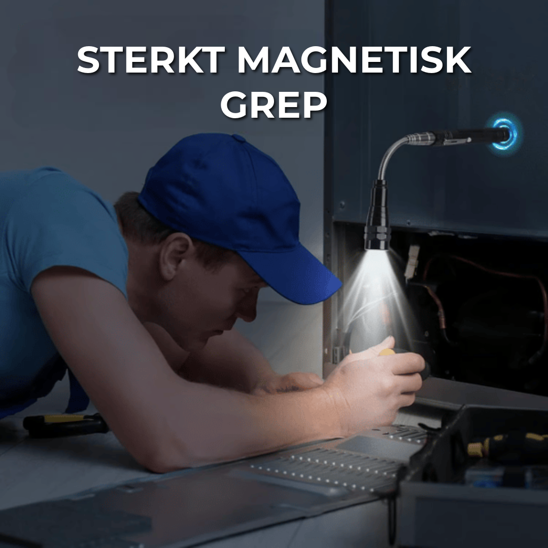Magnetisk teleskoplampe