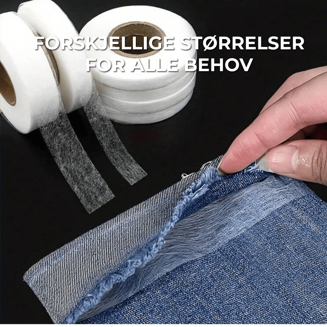 Profesjonell strykbar tekstiltape