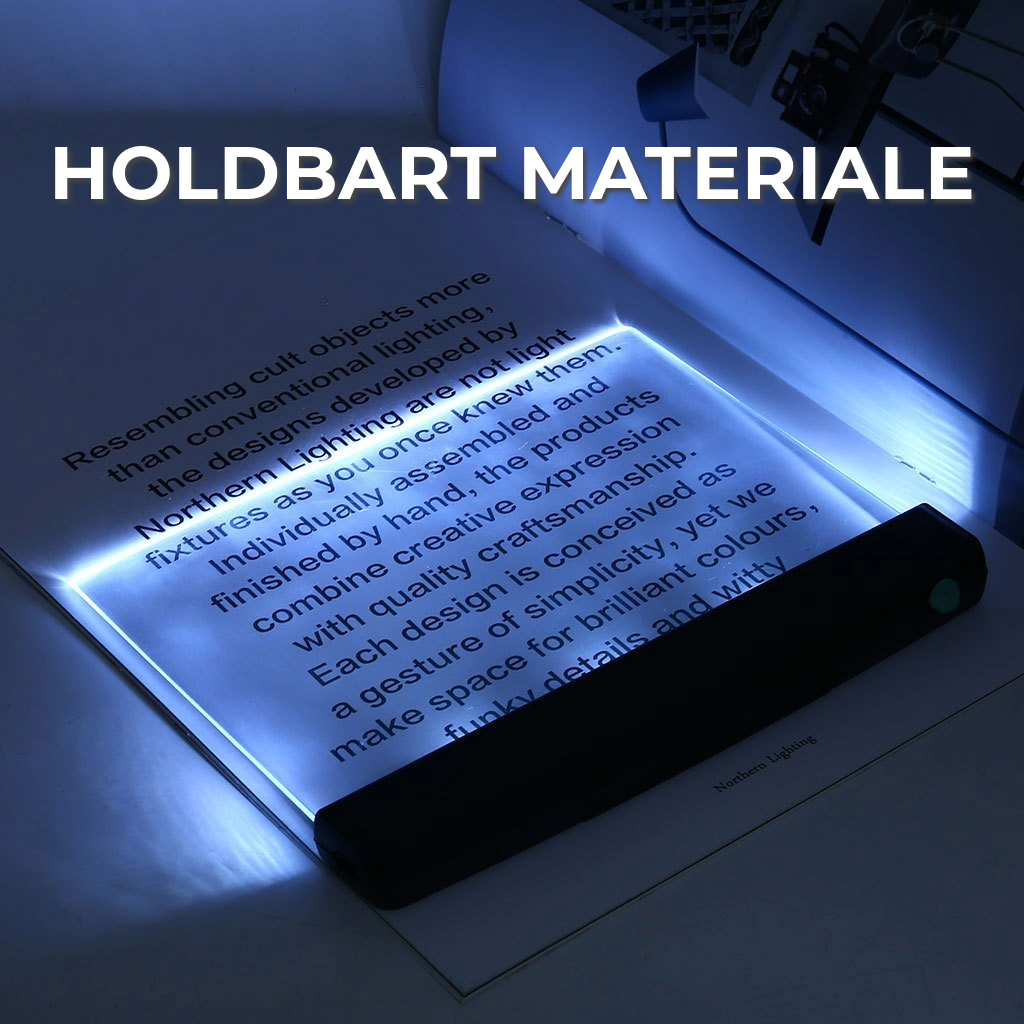 Innovativ boklampe