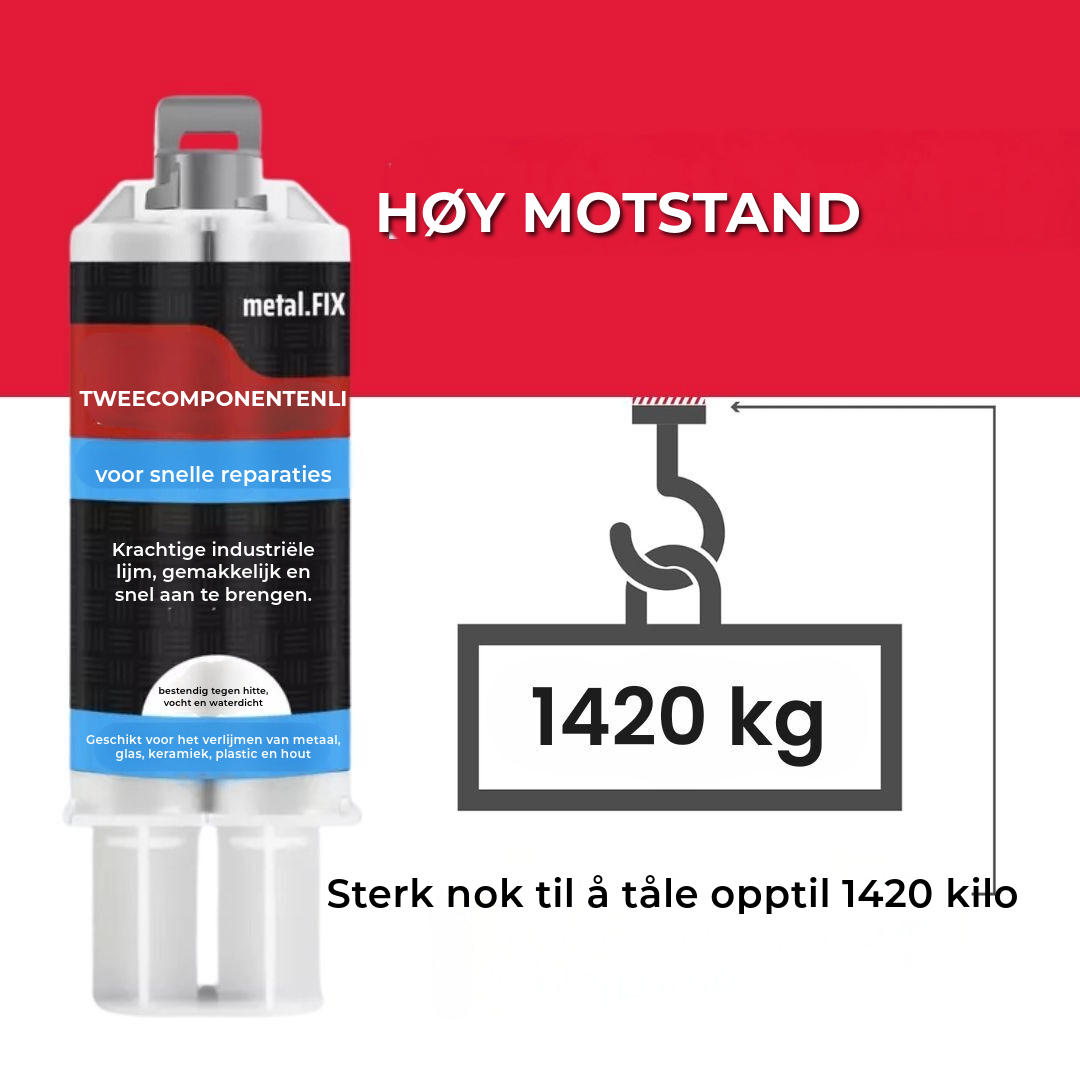 Profesjonelt Vannbestandig Metalllim