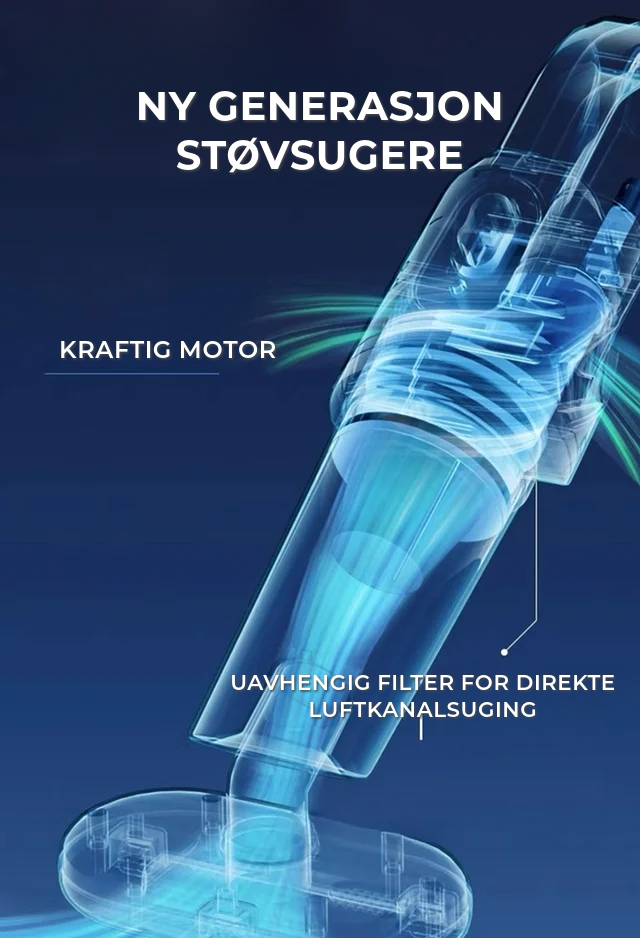 Multifunksjonell uv-støvsuger