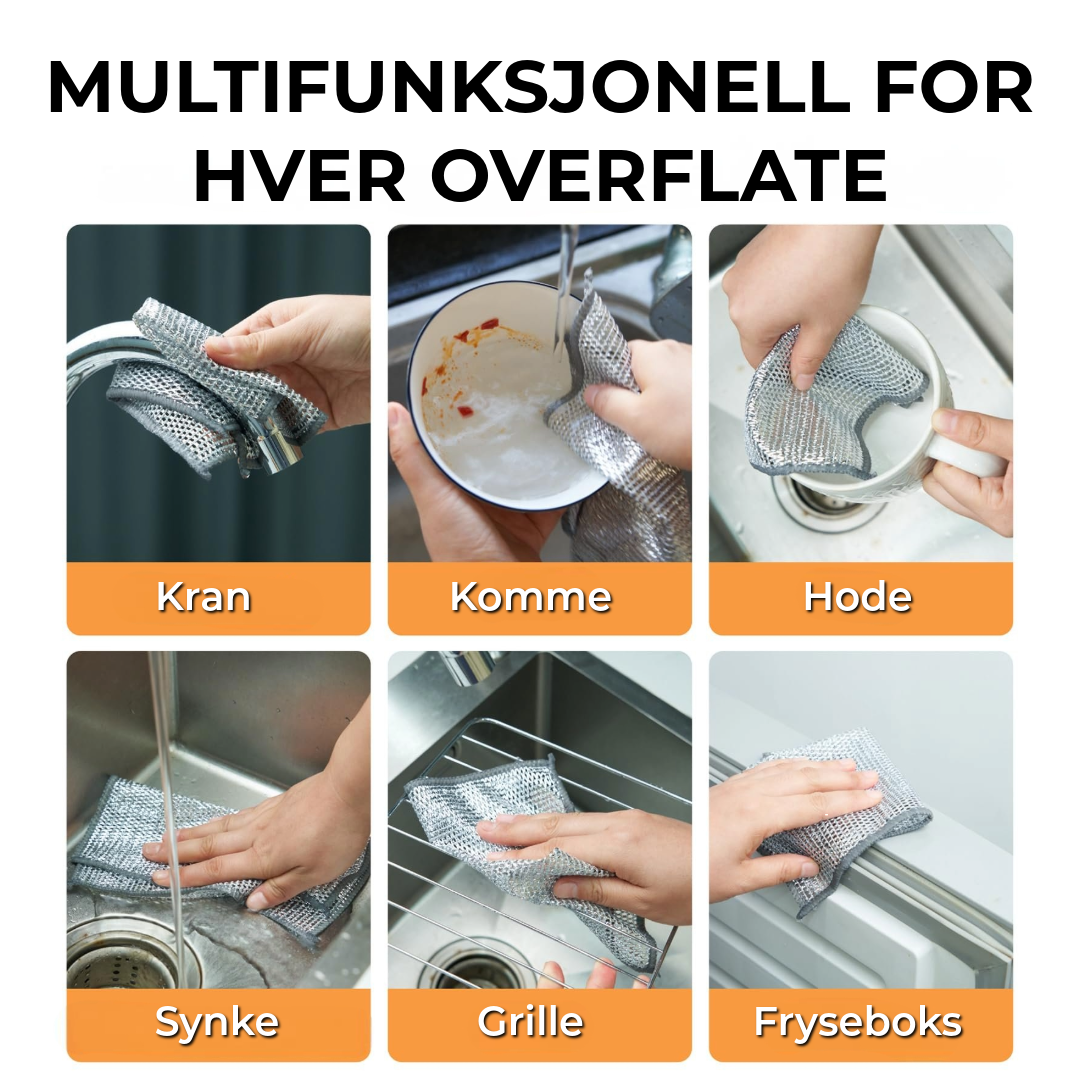 Magisk Skrubbeklut Kit