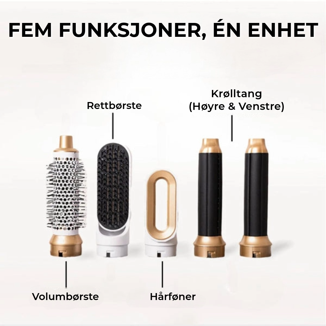 AirWrap™ | 5-i-1 Multifunksjonell Hårstyler