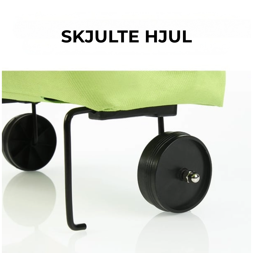 Utvidbar handlenett med hjul