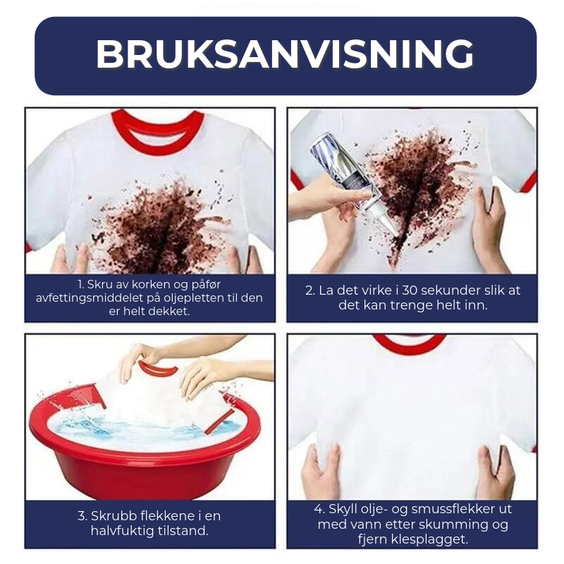 Enzyme™ Kraftfull Flekkfjerner