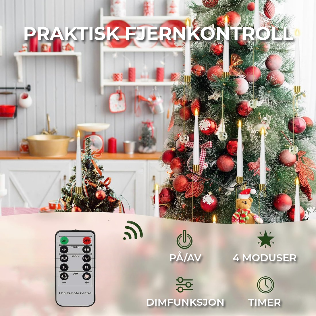 Ultrarealistiske Julelys