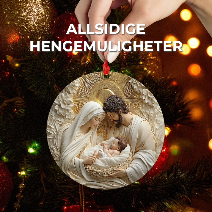 Hellige Familie Juleornament