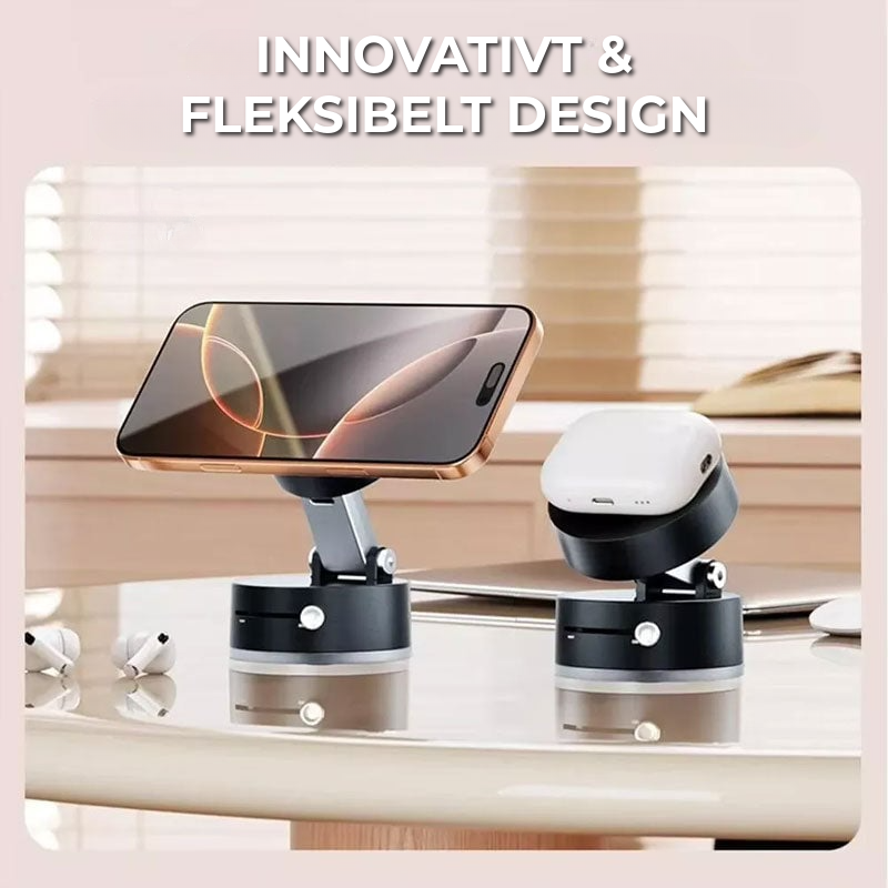 Vakuum/magnetisk telefonholder