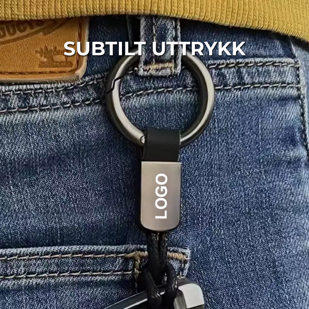 Luksus Logo Nøkkelring