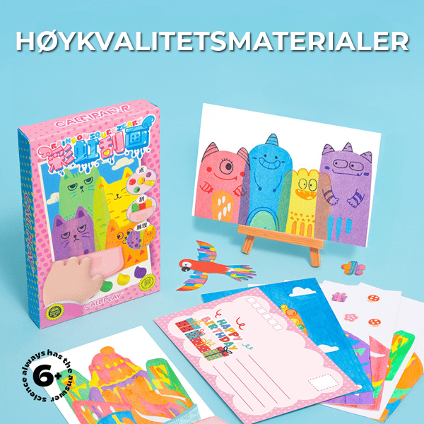 Magisk Regnbue Kunstsett | 35 Stykker