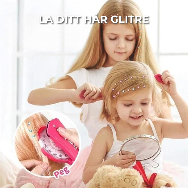 Diamant Hårtilbehør | 12 Striper