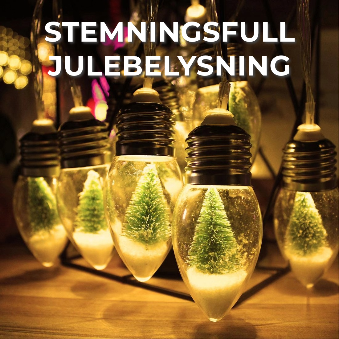 Stemningsfull julebelysning