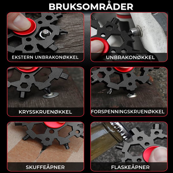 Snowflake™ 23-i-1 Multi-verktøy