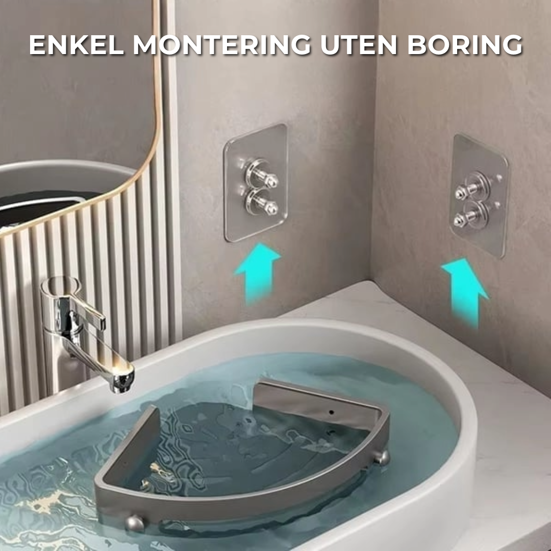 Multifunksjonell baderomsorganisator