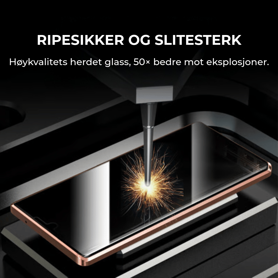 Dobbelsidig smarttelefonveske