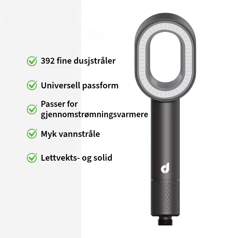 FilterSonic™ luksus dusjhode
