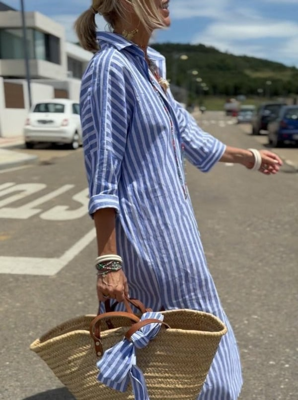 Stripete skjorte