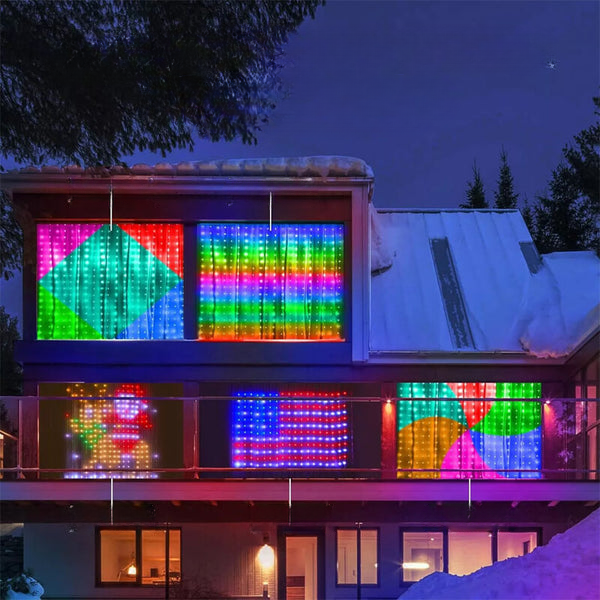 Smart LED-gardin