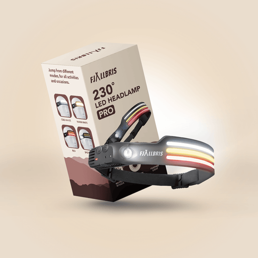 Profesjonell LED-hodelykt