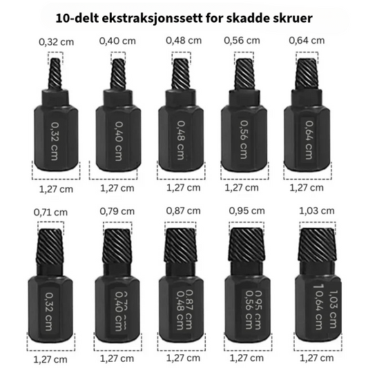 Ultimat Skruventferdelsesett