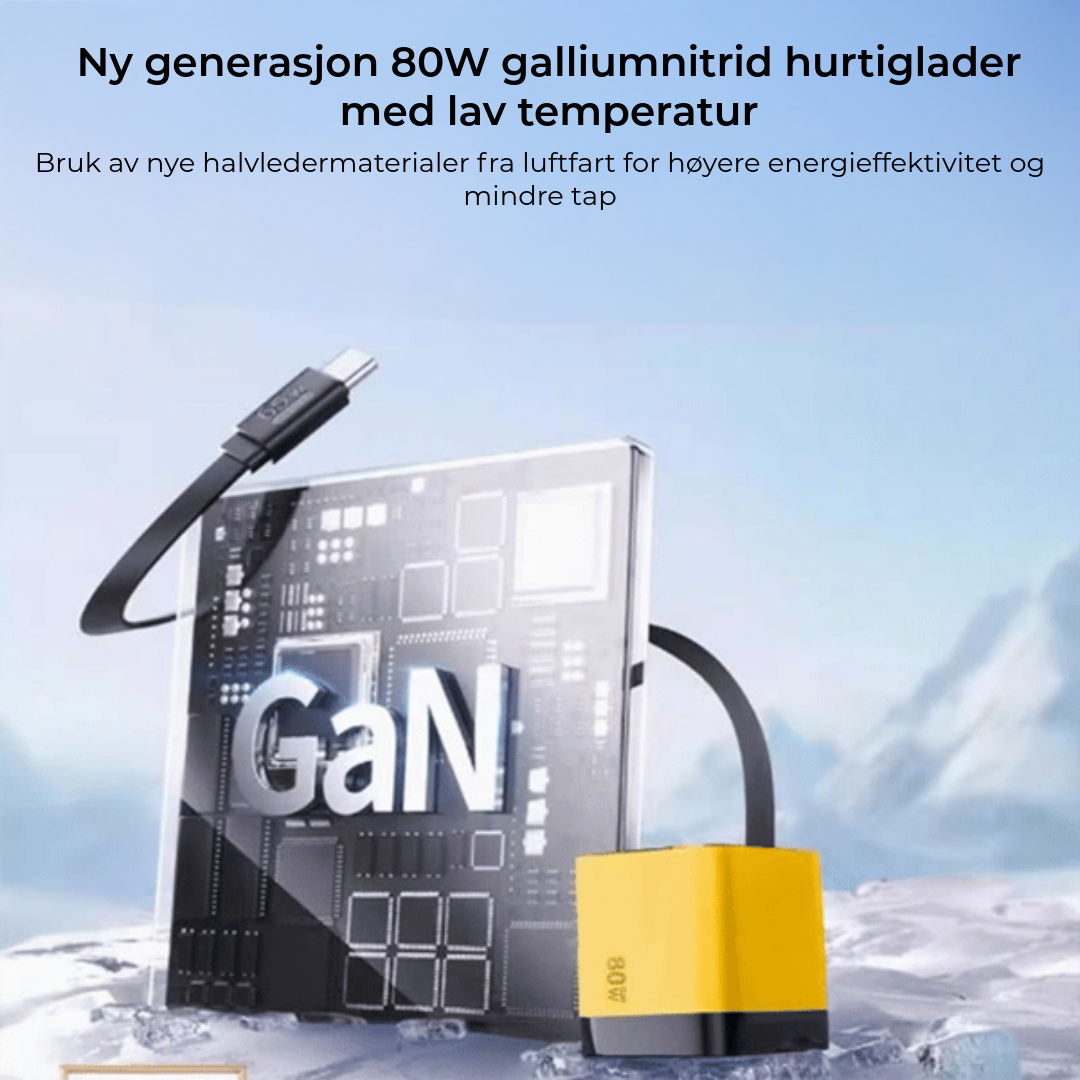 80W Hurtiglader