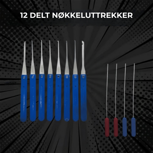 12-delt nøkkeluttrekker