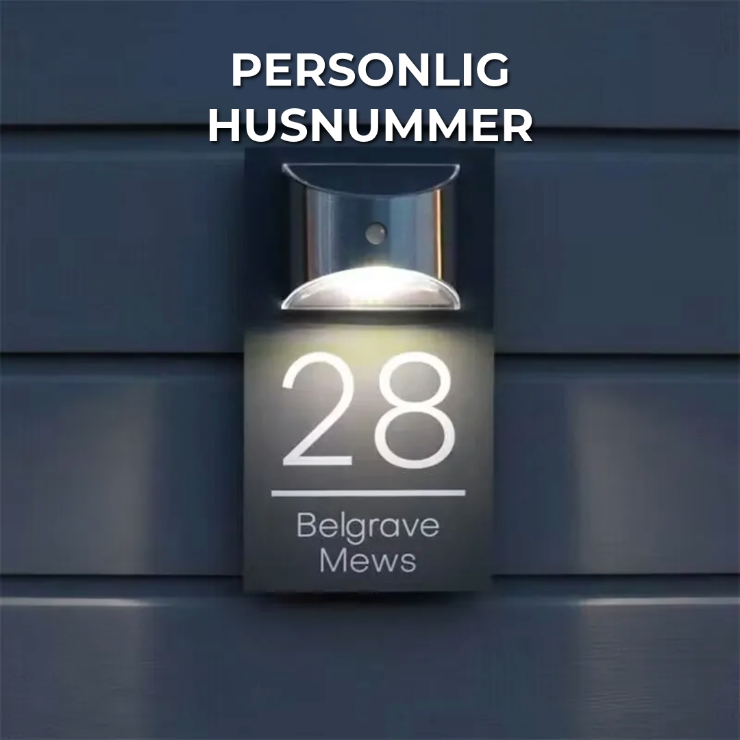 Personlig husnummer