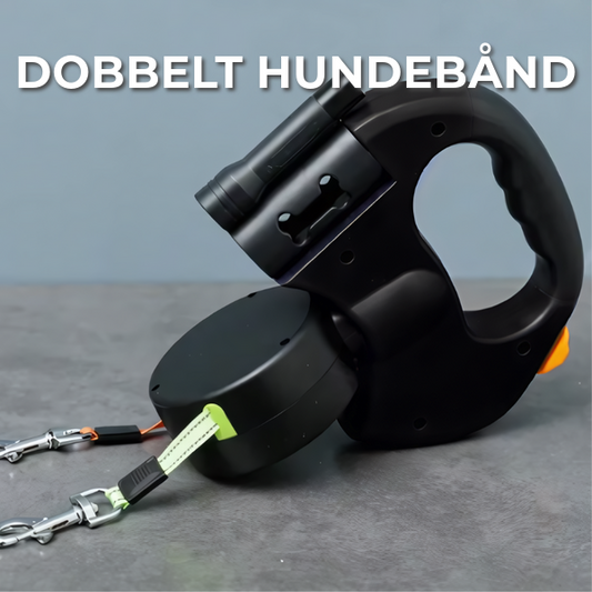 Dobbelt Hundebånd