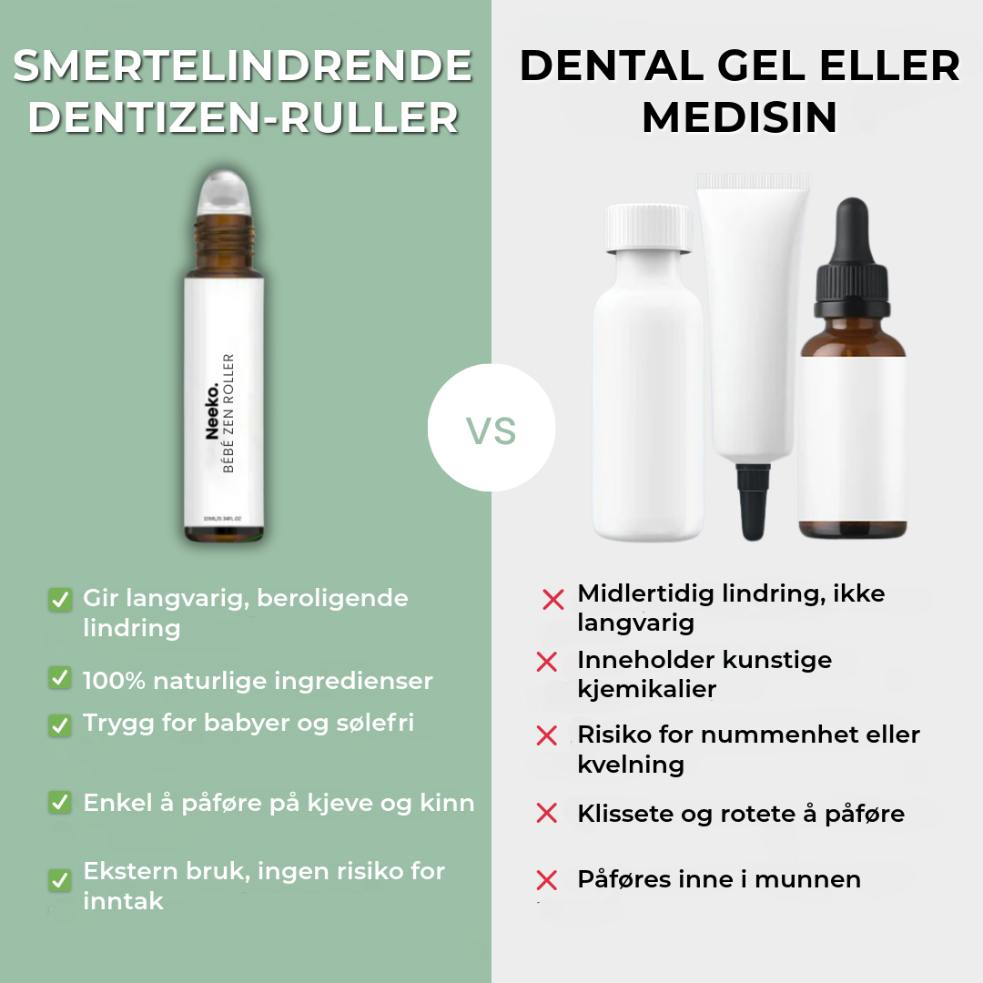 Smertelindrende Dentizen Roller