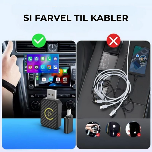 Mini Trådløs CarPlay-adapter
