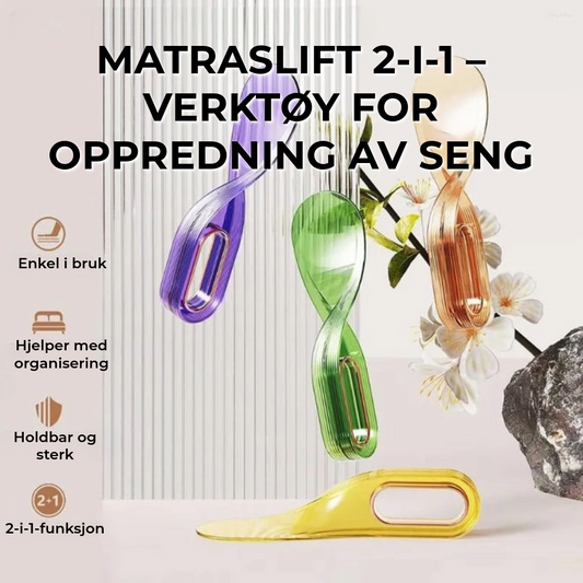 MatrasLift 2-i-1 – Verktøy for oppredning av seng