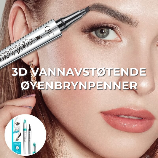 3D Vannavstøtende Øyenbrynspenn