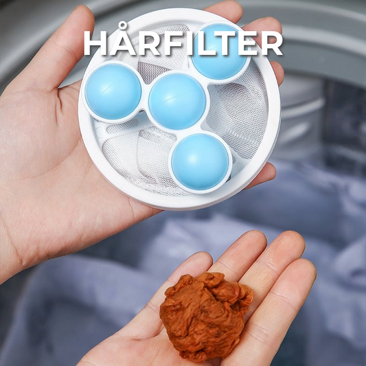 Hårfilter | Sett med 3 stk