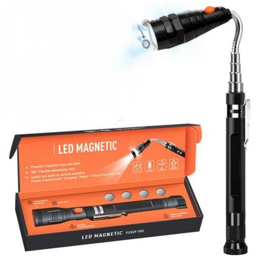 Magnetisk teleskoplampe